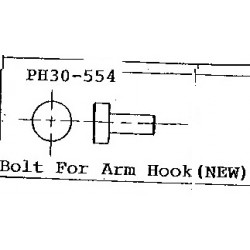 Bolt For Arm Hook